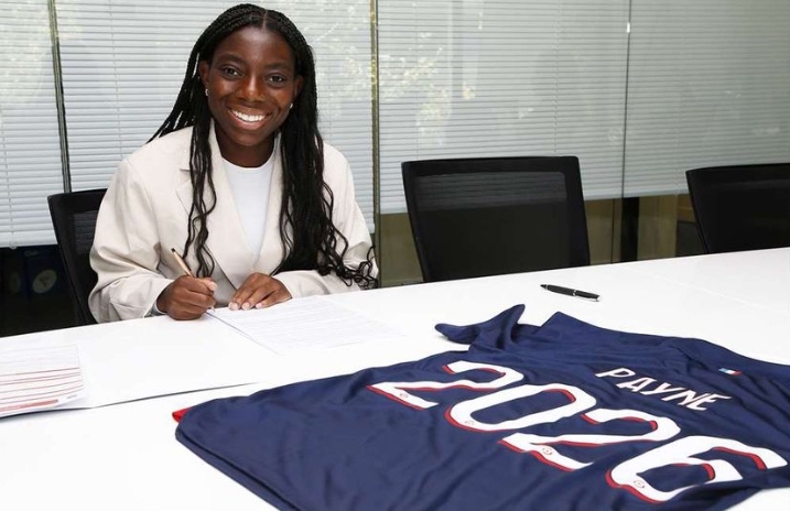 Super Falcons' Rising Star Nicole Payne Signs Lucrative deal with PSG
