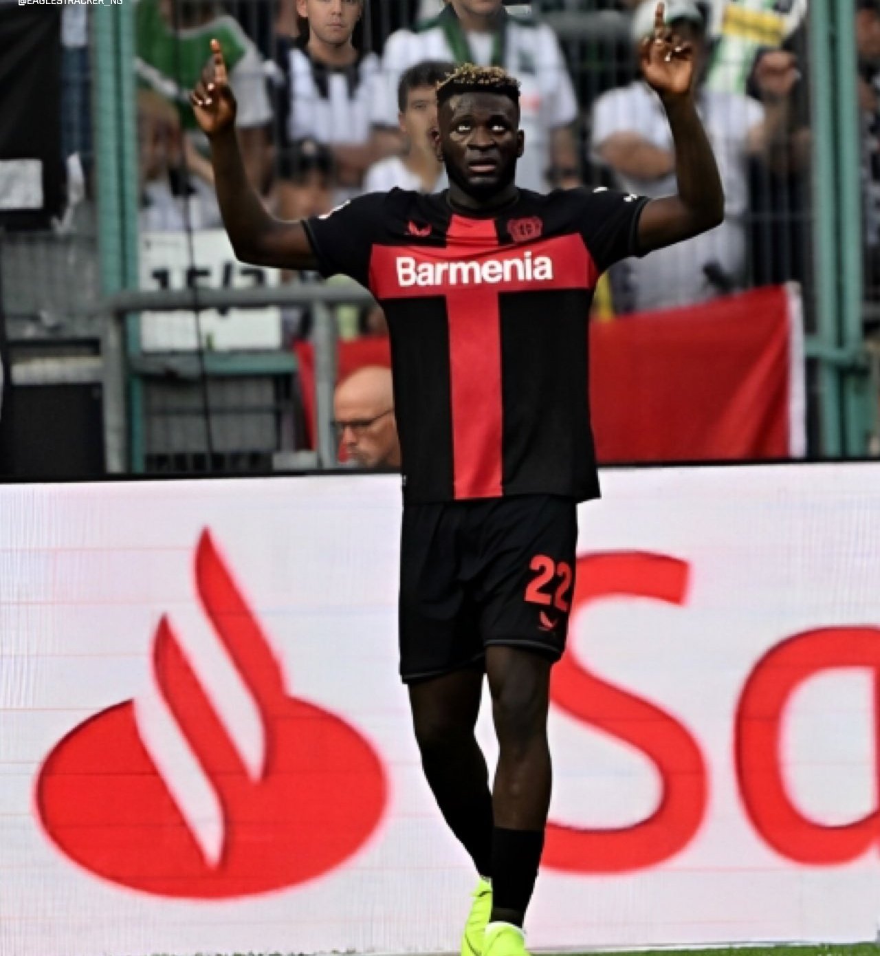 Victor Boniface Shines with Spectacular Double in Bayer Leverkusen 3-0 Win