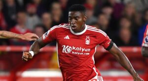 Read more about the article Taiwo Awoniyi bags assist in Nottingham Forest 1-1 draw vs Burnley