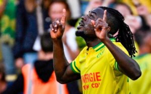 Read more about the article Moses Simon net second league goal, bag two assists in Nantes huge win over Lorient