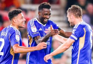 Read more about the article Wilfred Ndidi hits target as Leicester City thrash Joe Aribo and Southampton