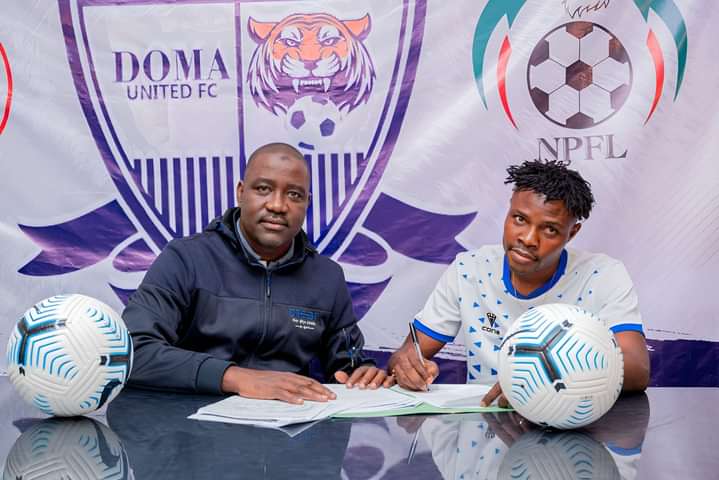 Read more about the article Nelson Abiam joins Doma United after terminating Enugu Rangers contract
