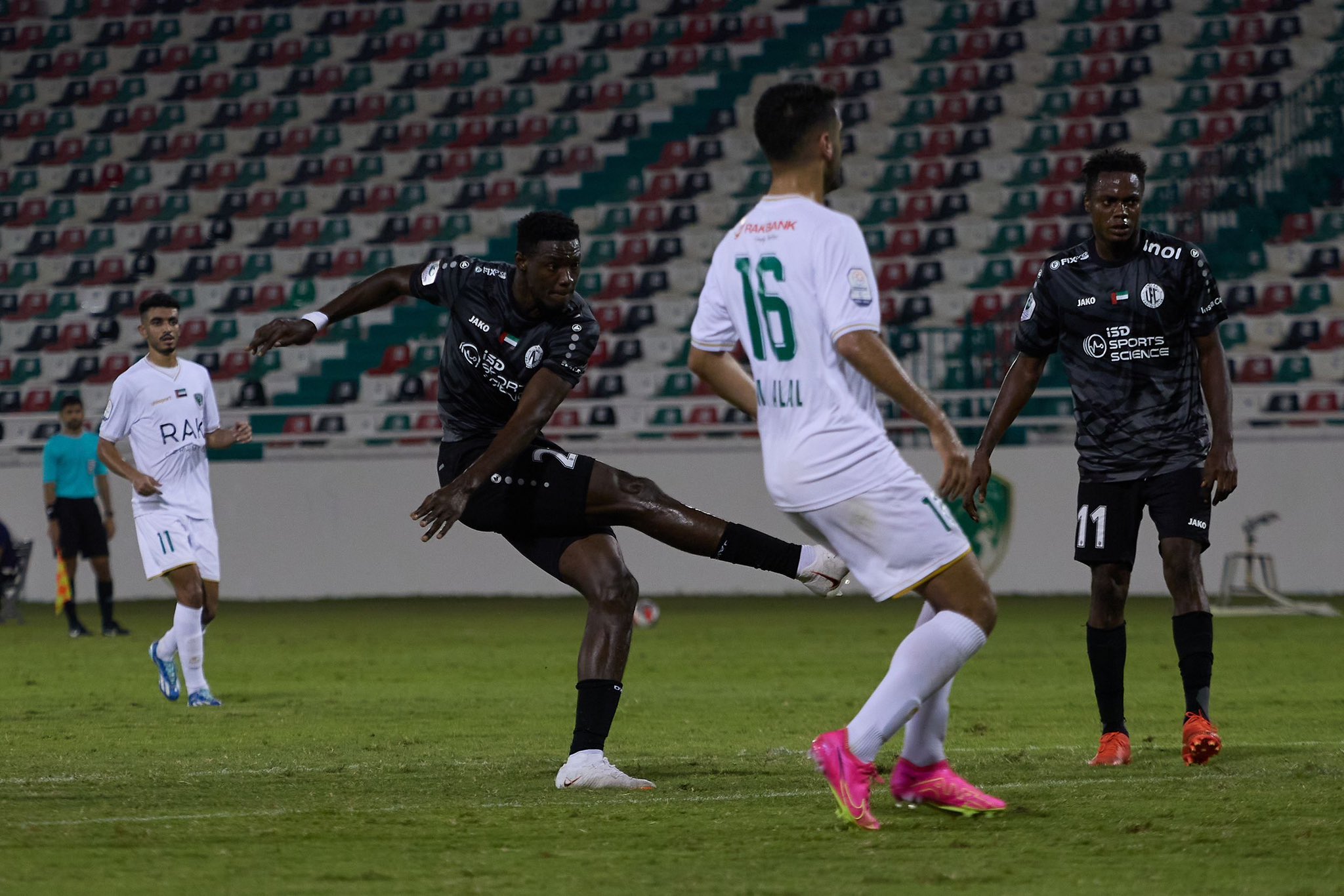 Read more about the article Imade Osarenkhoe scores for Dubai United in tough home League defeat to Al Urooba