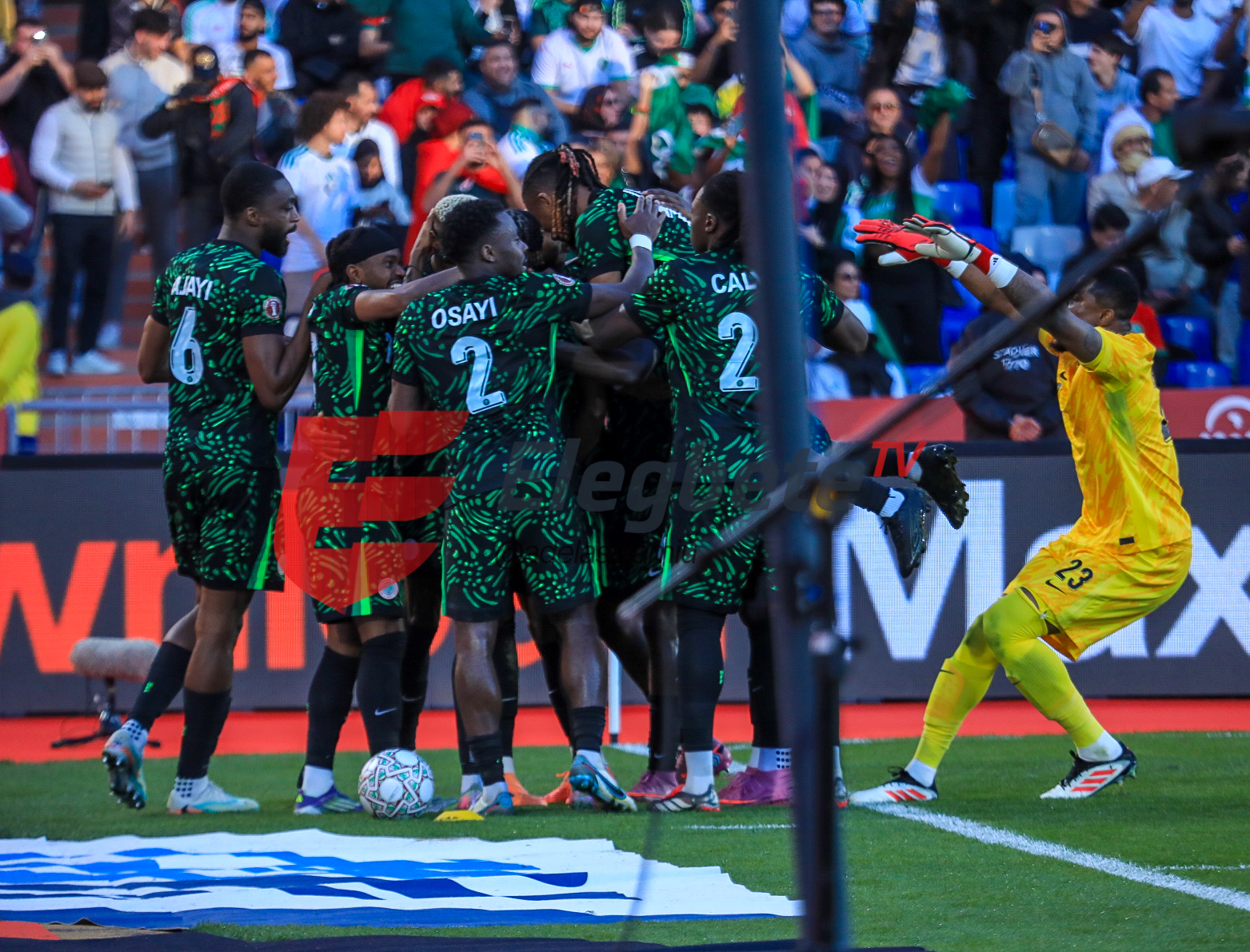 Read more about the article No contest in Marrakech: Nigeria cruise past Algeria with Osimhen at the center